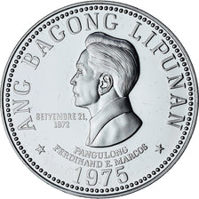 Philippines, 5 Piso, 1975, Proof, MS(65-70), Nickel, KM:210