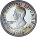 Filipinas, 50 Piso, 1975, Proof, MS(65-70), Prata, KM:212