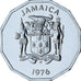 Jamaica, Cent, 1976, Franklin Mint, Proof, MS(65-70), Aluminium, KM:68