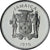 Jamaica, 5 Cents, 1976, Franklin Mint, Proof, MS(65-70), Cupronickel, KM:53