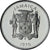 Jamaïque, 5 Cents, 1976, Franklin Mint, Proof, FDC, Du cupronickel, KM:53