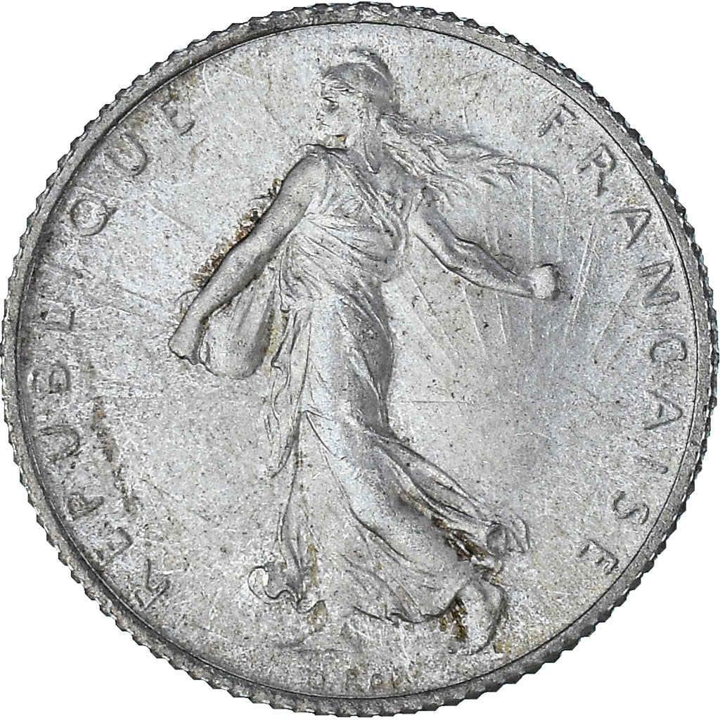 Francja, Semeuse, 1 Franc, 1913, Paris, AU(55-58), Srebro, KM:844.1, Gadoury:467
