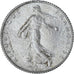 Francja, Semeuse, 1 Franc, 1913, Paris, AU(55-58), Srebro, KM:844.1, Gadoury:467
