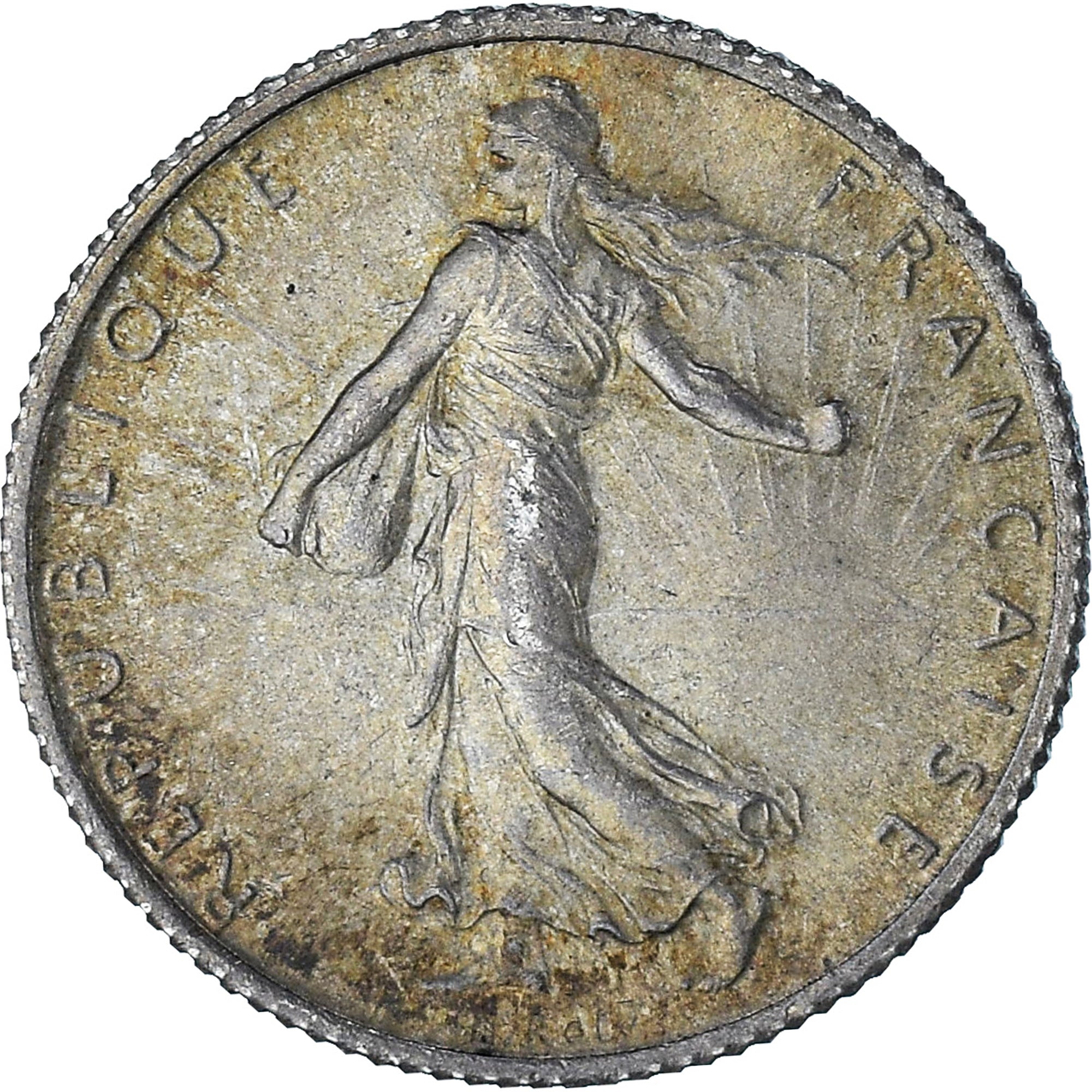 France, Semeuse, 1 Franc, 1913, Paris, SUP, Argent, Gadoury:467, KM:844.1