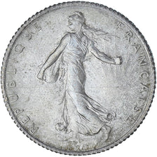 Francja, Semeuse, 1 Franc, 1913, Paris, AU(55-58), Srebro, KM:844.1, Gadoury:467