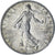 França, Semeuse, 2 Francs, 1914, Castelsarrasin, AU(50-53), Prata, KM:845.2