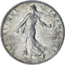 France, Semeuse, 2 Francs, 1914, Castelsarrasin, AU(50-53), Silver, KM:845.2