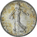 Francja, Semeuse, 2 Francs, 1914, Castelsarrasin, AU(55-58), Srebro, KM:845.2