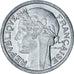 Francja, Morlon, Franc, 1957, Paris, MS(63), Aluminium, KM:885a.1, Gadoury:473b