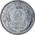 France, Morlon, 2 Francs, 1959, Paris, MS(60-62), Aluminum, KM:886a.1