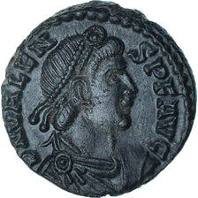 Valens, Follis, 375-378, Arles, Bronze, AU(55-58), RIC:19a
