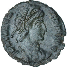 Valens, Follis, 375-378, Arles, Bronze, TTB+, RIC:19a