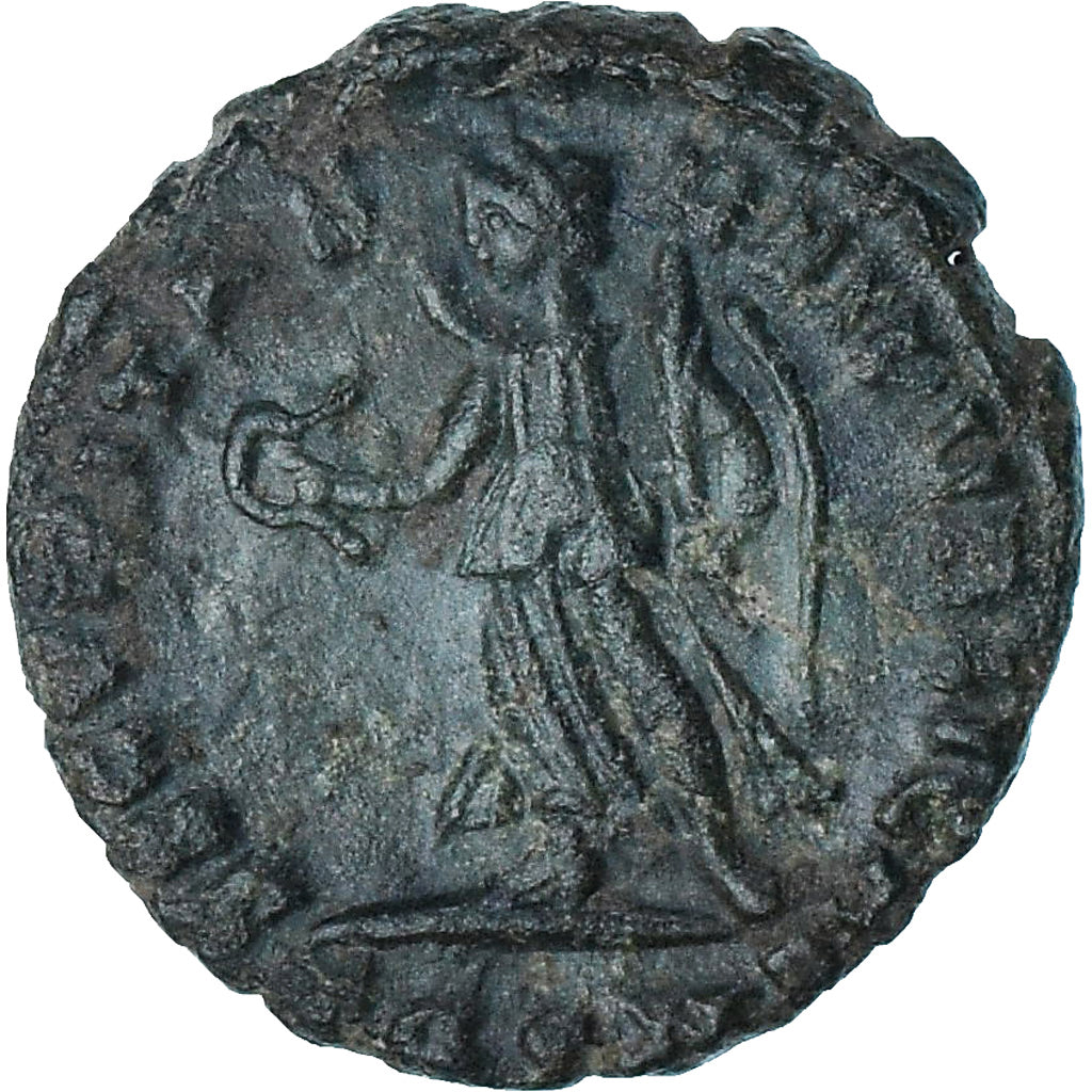 Valens, Follis, 375-378, Arles, Bronze, TTB+, RIC:19a