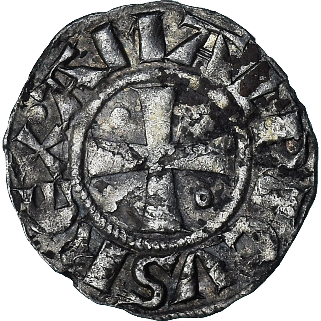 Kingdom of Jerusalem, Amaury Ier, Denier, 1163-1174, Jerusalem, Crusader States