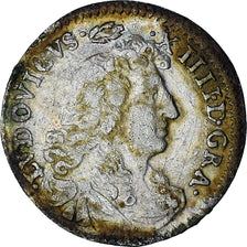 Frankrijk, Louis XIV, 4 Sols des Traitants, 1675, Paris, FR+, Zilver