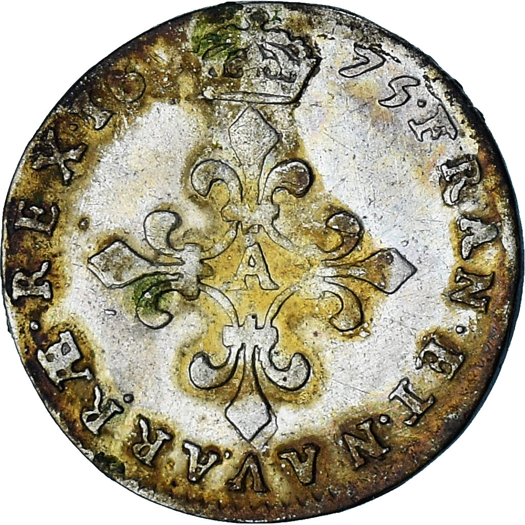 Frankrijk, Louis XIV, 4 Sols des Traitants, 1675, Paris, FR+, Zilver