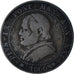 Vaticano, PAPAL STATES, Pius IX, Soldo, 1866, Rome, VF(30-35), Bronze