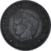 França, Cérès, 2 Centimes, 1878, Paris, Petit A, AU(50-53), Bronze, KM:827.1