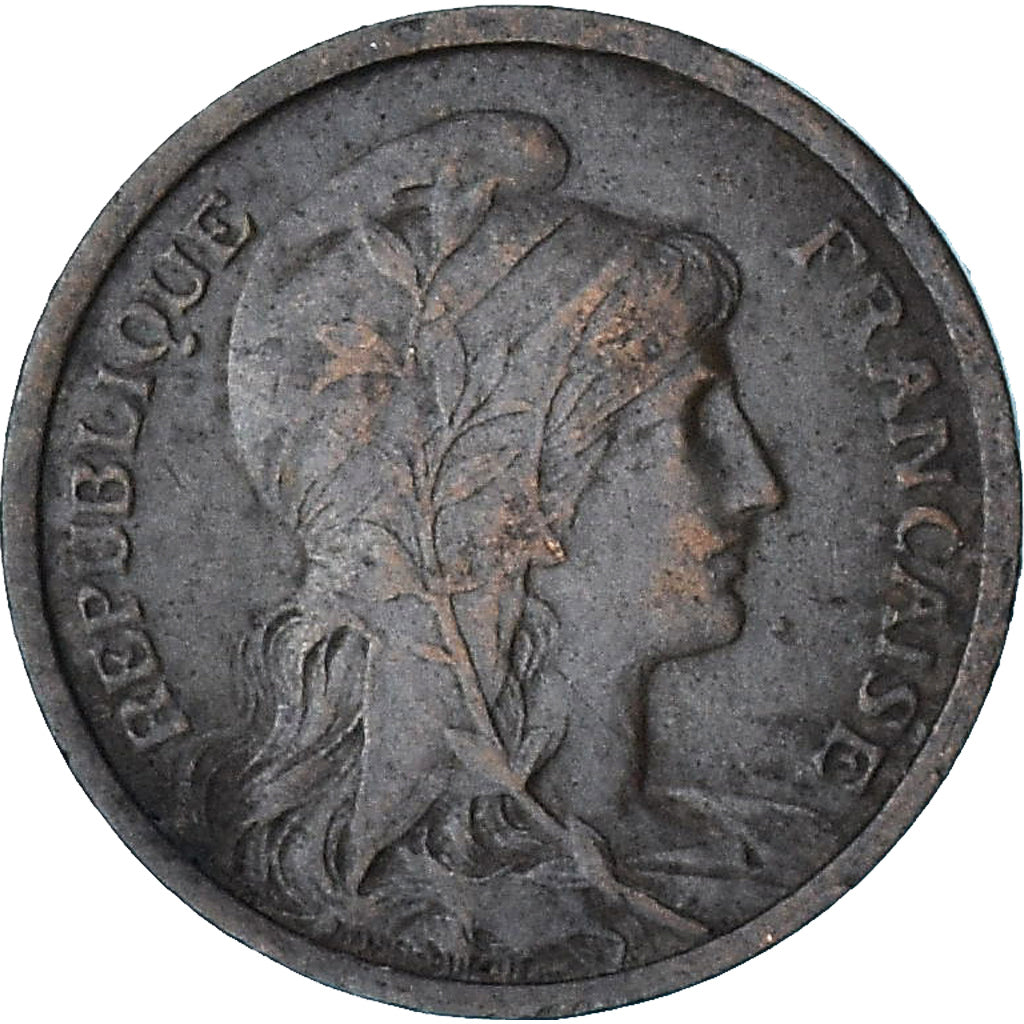 Francia, Dupuis, 1 Centime, 1901, Paris, MBC+, Bronce, KM:840, Gadoury:90