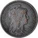 Francia, Dupuis, 1 Centime, 1901, Paris, MBC+, Bronce, KM:840, Gadoury:90