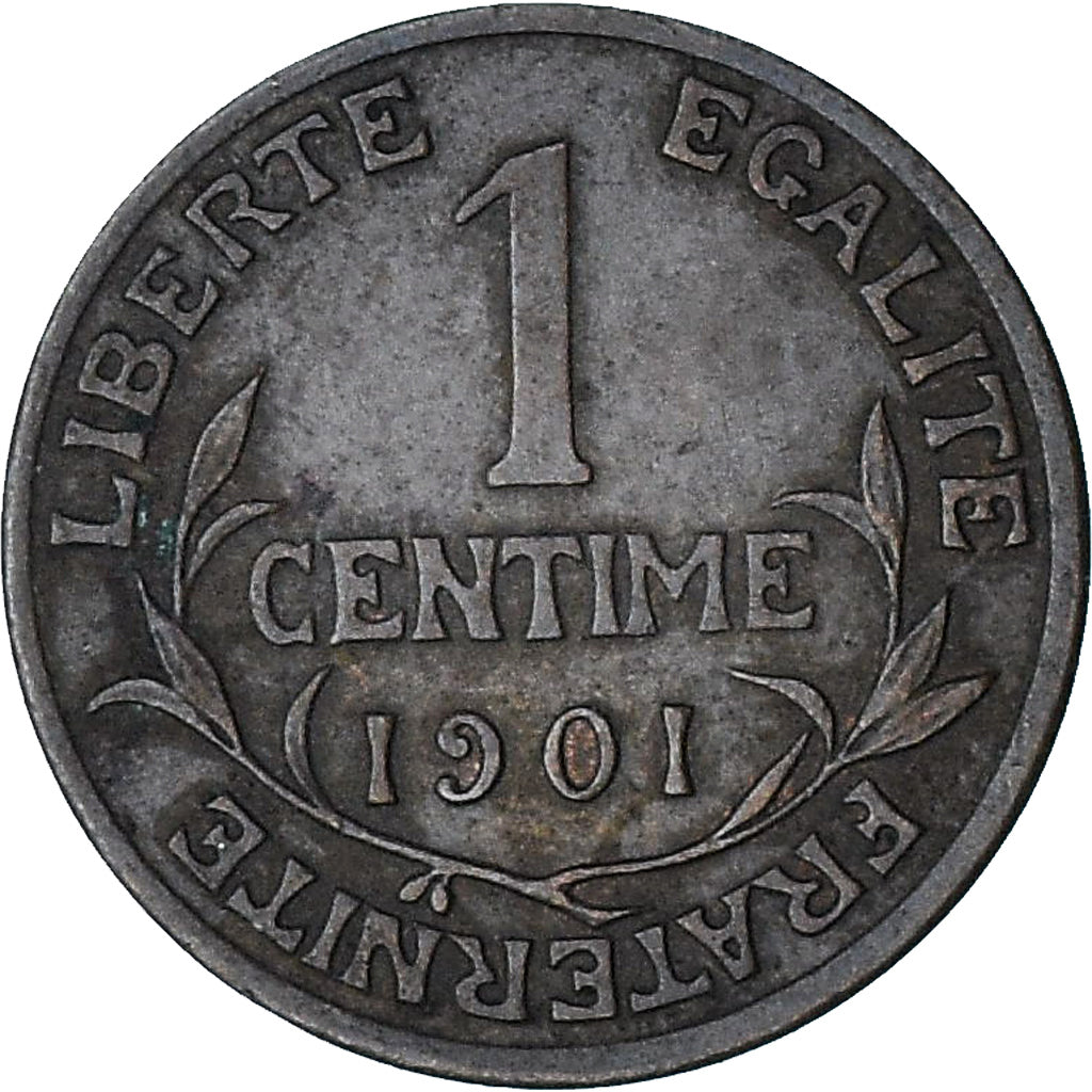 Francja, Dupuis, 1 Centime, 1901, Paris, EF(40-45), Brązowy, KM:840, Gadoury:90