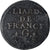 França, Louis XIII, Liard de France, 1656, Lusignan, VF(20-25), Cobre, C2G:102
