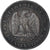 Frankrijk, Napoleon III, 2 Centimes, 1861, Paris, ZF, Bronzen, KM:796.4