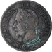 Frankreich, Napoleon III, 2 Centimes, 1862, Bordeaux, SS+, Bronze, KM:796.6