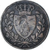 Italy, Carlo Felice, 5 Centesimi, 1826, Genoa, VF(30-35), Copper