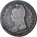 Frankreich, Dupré, 1 Décime, Uncertain date, Paris, S, Kupfer, Gadoury:187