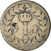 France, Louis XVIII, Decime, 1815, Strasbourg, F(12-15), Bronze, Gadoury:196c