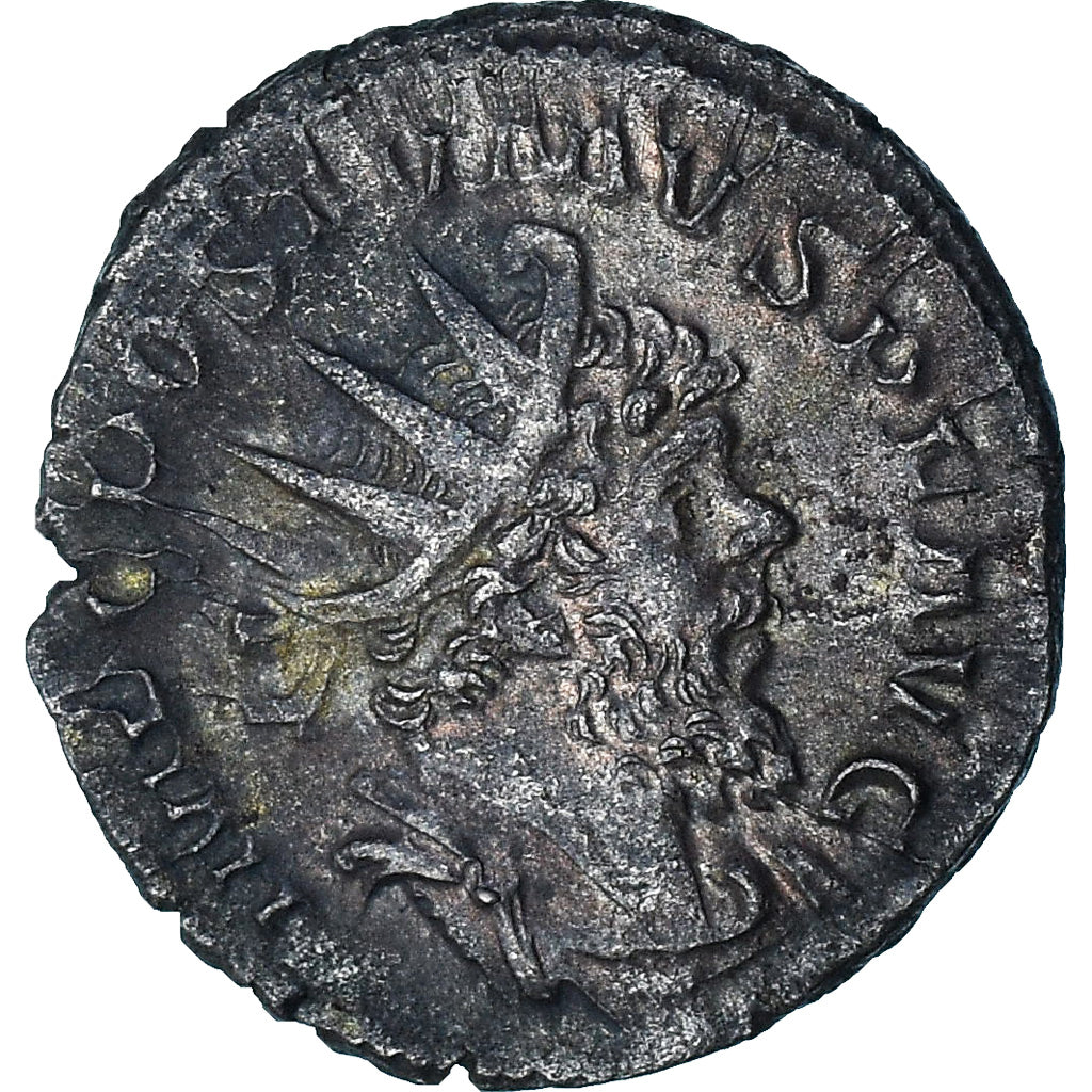 Postumus, Antoninianus, 266, Trier, Billon, SS+, RIC:326