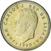 Spagna, Juan Carlos I, Peseta, 1980 (80), Madrid, SPL+, Alluminio-bronzo, KM:816
