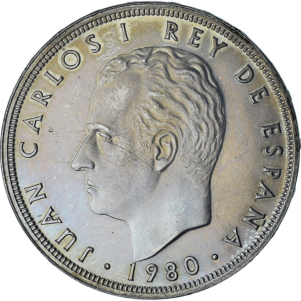 Spagna, Juan Carlos I, 100 Pesetas, 1980 (80), Madrid, SPL+, Cupronickel, KM:820
