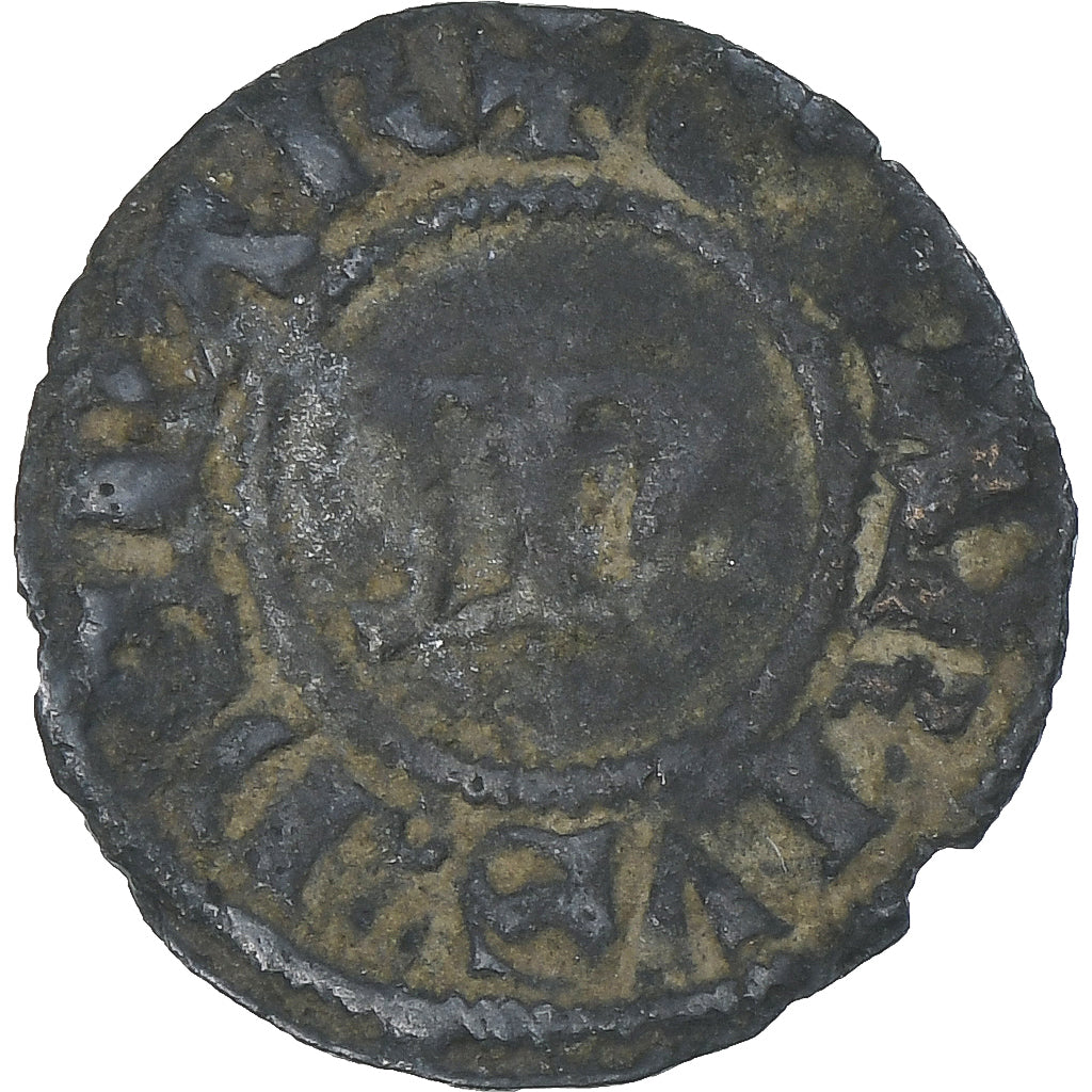 France, METZ, Anonymes, Quart de Denier, Metz, TB+, Billon