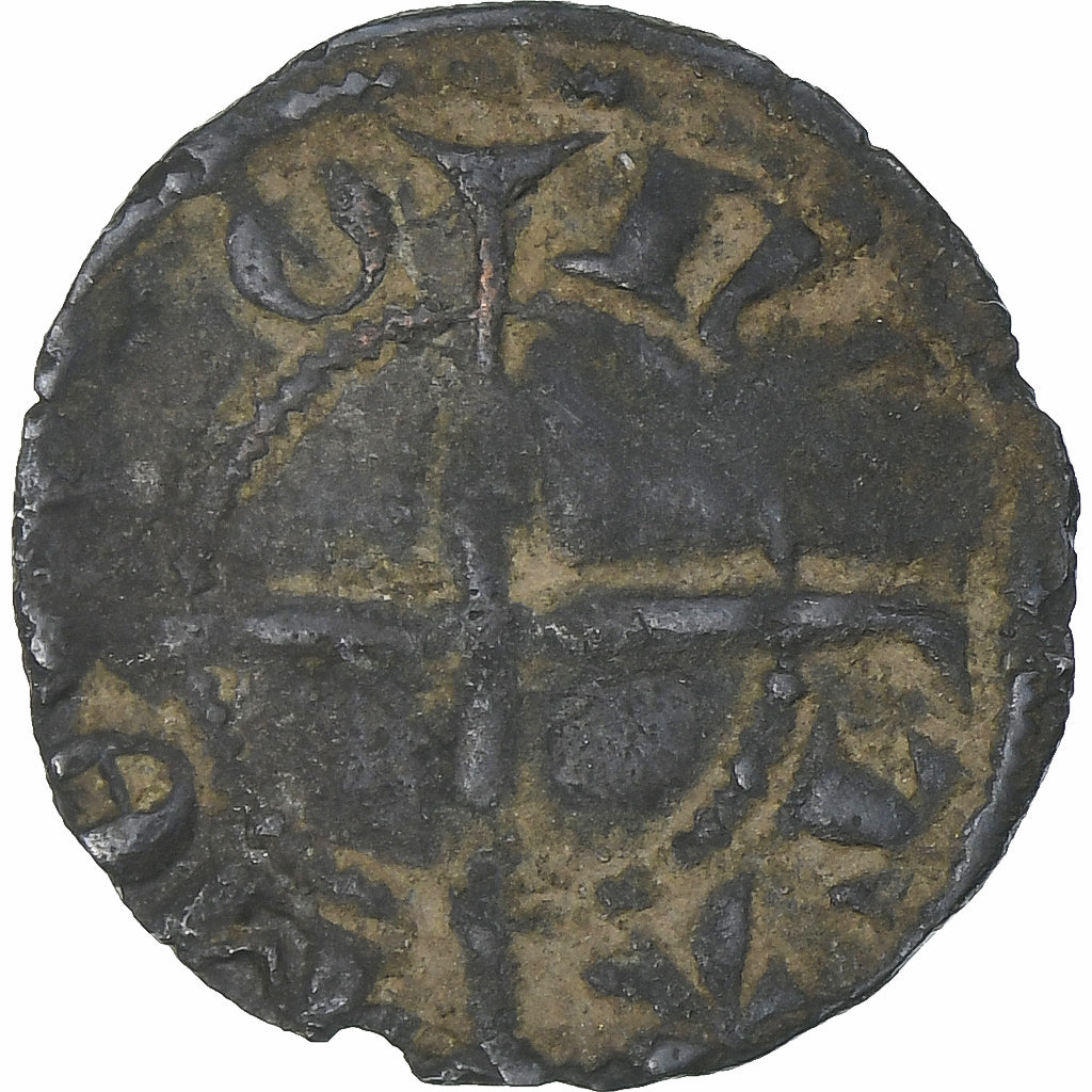 France, METZ, Anonymes, Quart de Denier, Metz, TB+, Billon