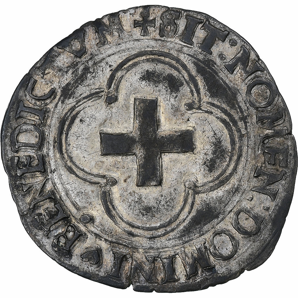 Frankreich, François Ier, Douzain à la croisette, 1515-1547, Rouen, 1st Type