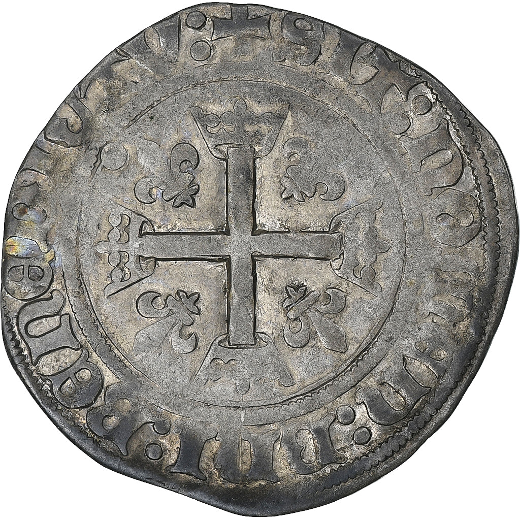 Frankrijk, Charles VIII, Karolus, 1488-1498, Paris, FR+, Billon, Duplessy:593
