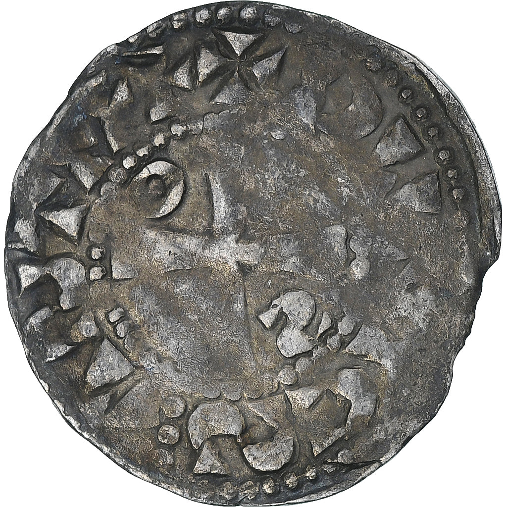 France, Châteaudun, Thibaut IV, Denier bléso-chartrain, c. 1100-1150
