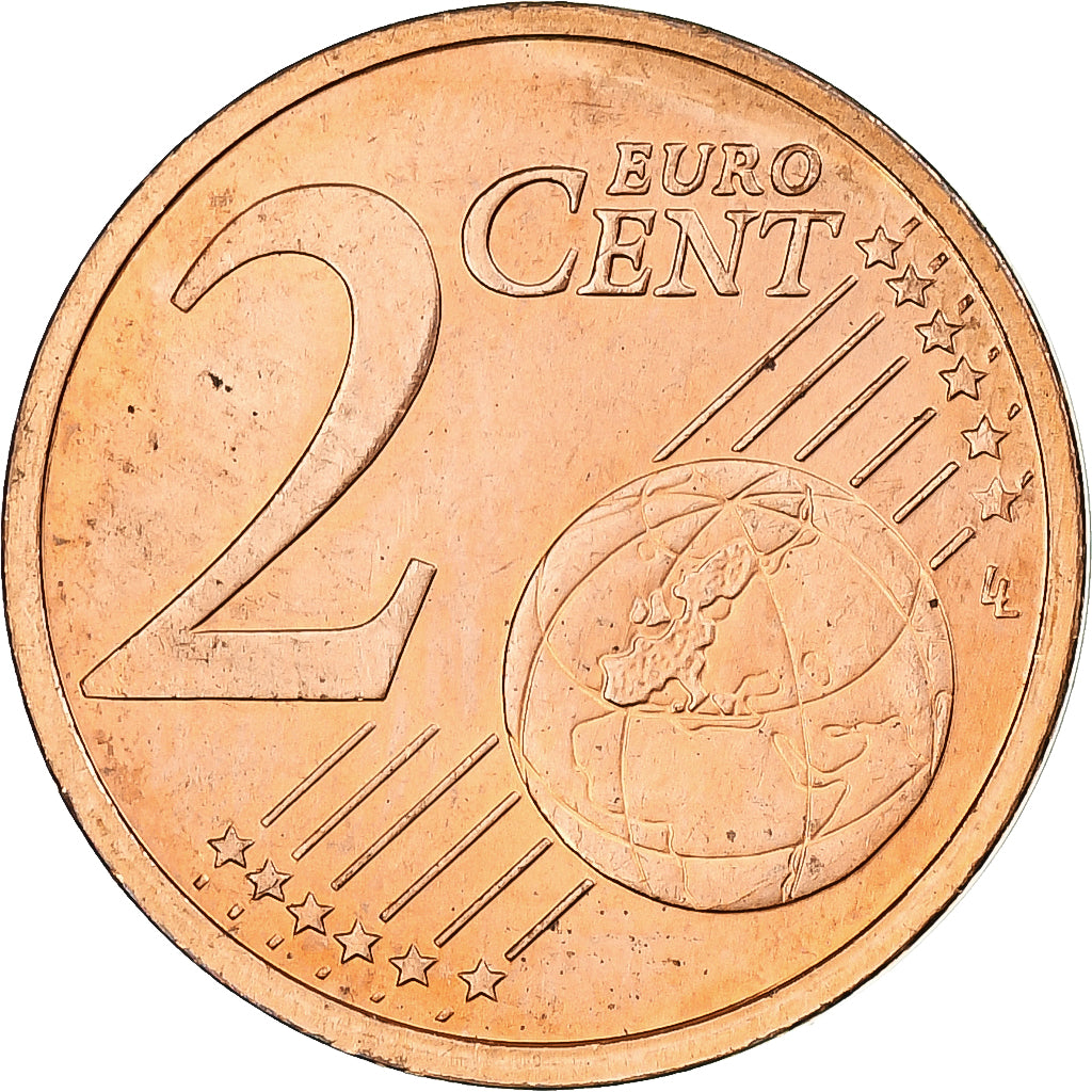 Slowakije, 2 Euro Cent, 2009, BU, UNC, Copper Clad Steel