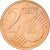 Słowacja, 2 Euro Cent, 2009, BU, MS(64), Miedź powlekana stalą