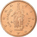San Marino, 2 Euro Cent, BU, 2006, Rome, Copper Clad Steel, EF(40-45)