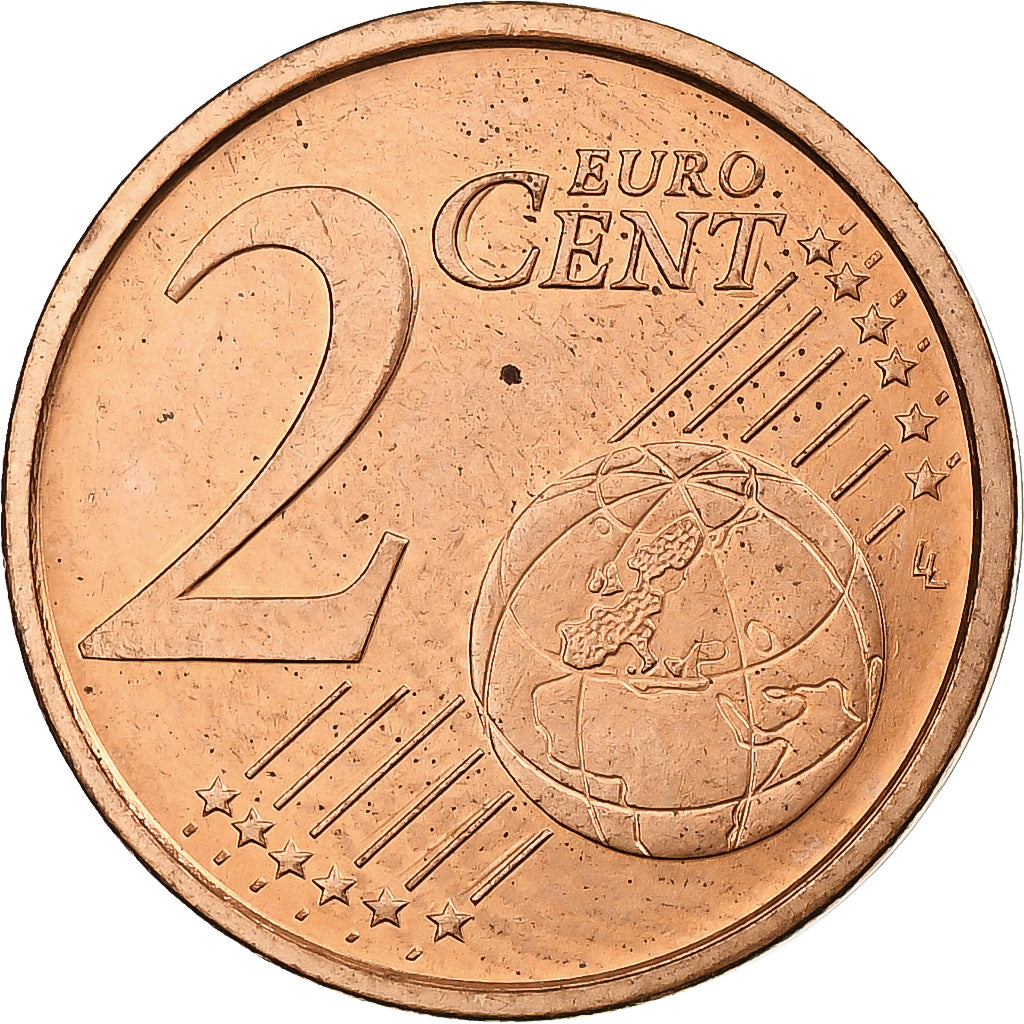 San Marino, 2 Euro Cent, BU, 2006, Rome, Copper Clad Steel, EF(40-45)