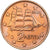 Grecia, 2 Euro Cent, 2002, Athens, Acciaio placcato rame, BB, KM:182