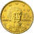 Grecia, 10 Euro Cent, 2002, Athens, Nordic gold, MBC, KM:184