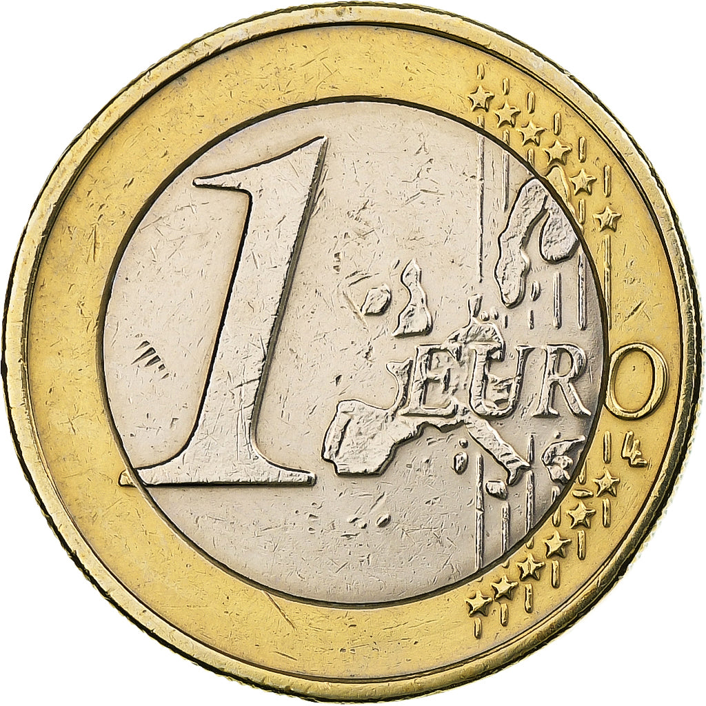 Grecia, Euro, 2002, Athens, Bi-metallico, BB, KM:187