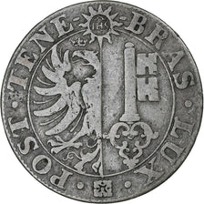 Switzerland, Canton de Genève, 25 Centimes, 1839, Genève, EF(40-45), Silver