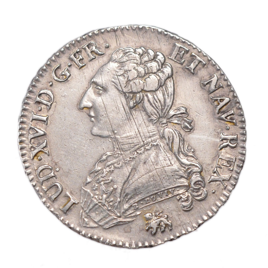 Münze, Frankreich, Louis XVI, 1/2 Écu, 1/2 ECU, 44 Sols, 1791, Paris, SS+