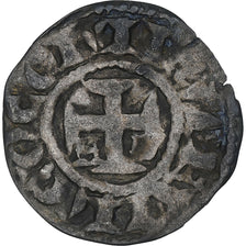 France, Comté d'Anjou, Foulques IV ou V, Denier, XIIth century, Angers