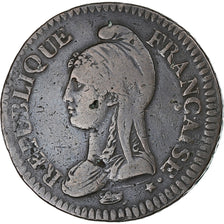 Frankreich, Dupré, 1 Décime, AN 5, Paris, S, Kupfer, Gadoury:187